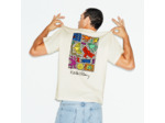 Tee-shirt licence Keith Haring - Blanc/ Ecru