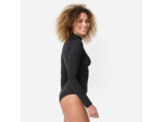 TEE SHIRT anti UV surf manches longues femme noir