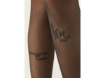Collant transparent Amore