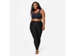 Soutien gorge bonnets E à H bretelles croisables maintien fort femme, Noir