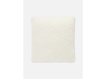 Coussin carré en tissu bouclé
