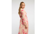 Robe longue à volants