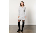 Robe courte unie GRIS