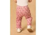 Legging flare fleuri