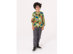 T-shirt vert pomme imprimé dinosaure pour garçon