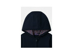 Gilet à capuche zippé bleu marine pour filles