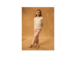 Pantalon rose à jambes larges pour filles