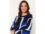 Pull épais jacquard MARINE Femme