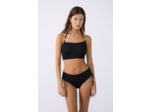 Bandeau haut de maillot à nouer détails perles,Bandeau haut de maillot à nouer détails perles;${refinementColor}