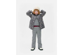 Imperméable à capuche à thème floral