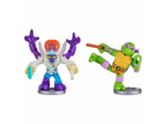 Akedo Tortues Ninja mini battle duel Donatello vs Baxter Stockman