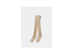 Lot de 2 collants à fleurs beiges ou blanc cassé pour filles