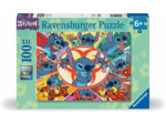 Puzzle 100 pièces XXL - Univers Stitch