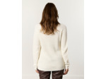 Pull épais brillant ECRU Femme