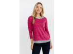 T-Shirt 2En1 Manches Longues