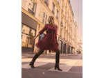 Robe courte imprimée TOMETTE