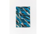 Echarpe imprimé zèbre BLEU Femme