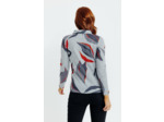 T-Shirt Manches Longues Col Chemise