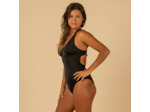 MAILLOT DE BAIN DE SURF 1 PIÈCE AGATHA NOIR AVEC DOUBLE RÉGLAGE DOS