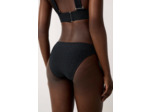 Culotte bikini bas de maillot détail argenté
