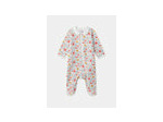 Grenouillère à imprimé floral pour bébé fille