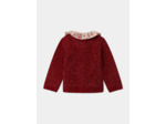 Cardigan en maille chenille