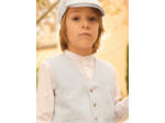 Gilet de costume bleu