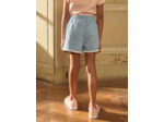 Short en chambray