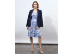 Robe courte imprimée BLEU