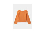 Gilet orange à volants