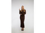 Robe longue ajustée