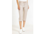Pantalon coupe jump avec ceinture