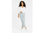 Pantalon fluide large avec ceinture