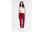 Pantacourt coton et ceinture