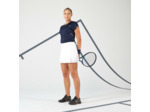 Jupe tennis dry soft femme - Dry 500 blanc