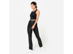 Legging regular femme, gris fonce