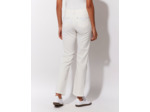 Pantalon 7/8 droit uni BLANC Femme