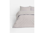 Parure de lit double matelassée en losanges