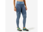 LEGGING D'ESCALADE-VERTIKA BORDEAUX ET BLEU DENIM FEMME