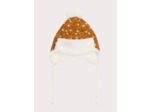 Chapka à motif fleuris pour bébé fille