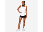 Débardeur coupe droite Fitness Femme - 100 Blanc