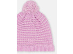 Bonnet parme à pompon