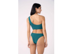 Brassière asymétrique haut de maillot en matière extensible