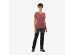 T-shirt manches courtes en laine mérinos femme, Merino Fresh marron