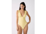 Maillot 1 pièce rayé