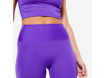 Legging taille haute gainant Fitness Cardio Femme Violet