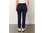 Pantalon 7/8 cigarette rayé MARINE Femme
