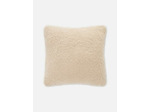 Coussin carré en tissu bouclé