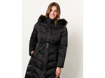 Doudoune longue unie NOIR Femme
