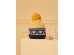 Bonnet jacquard tricolore